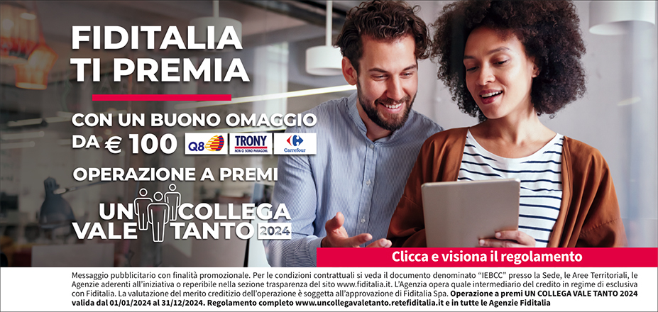 Agenzia CFL Srl Fiditalia | Bologna, Modena, Parma, Piacenza, Reggio Emilia | Banner Quintocè